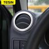 TESIN Aluminium Car AC Vent Outlet Cover Trim Air Conditioning Decorative Ring Stickers for Suzuki Jimny 2007-2017