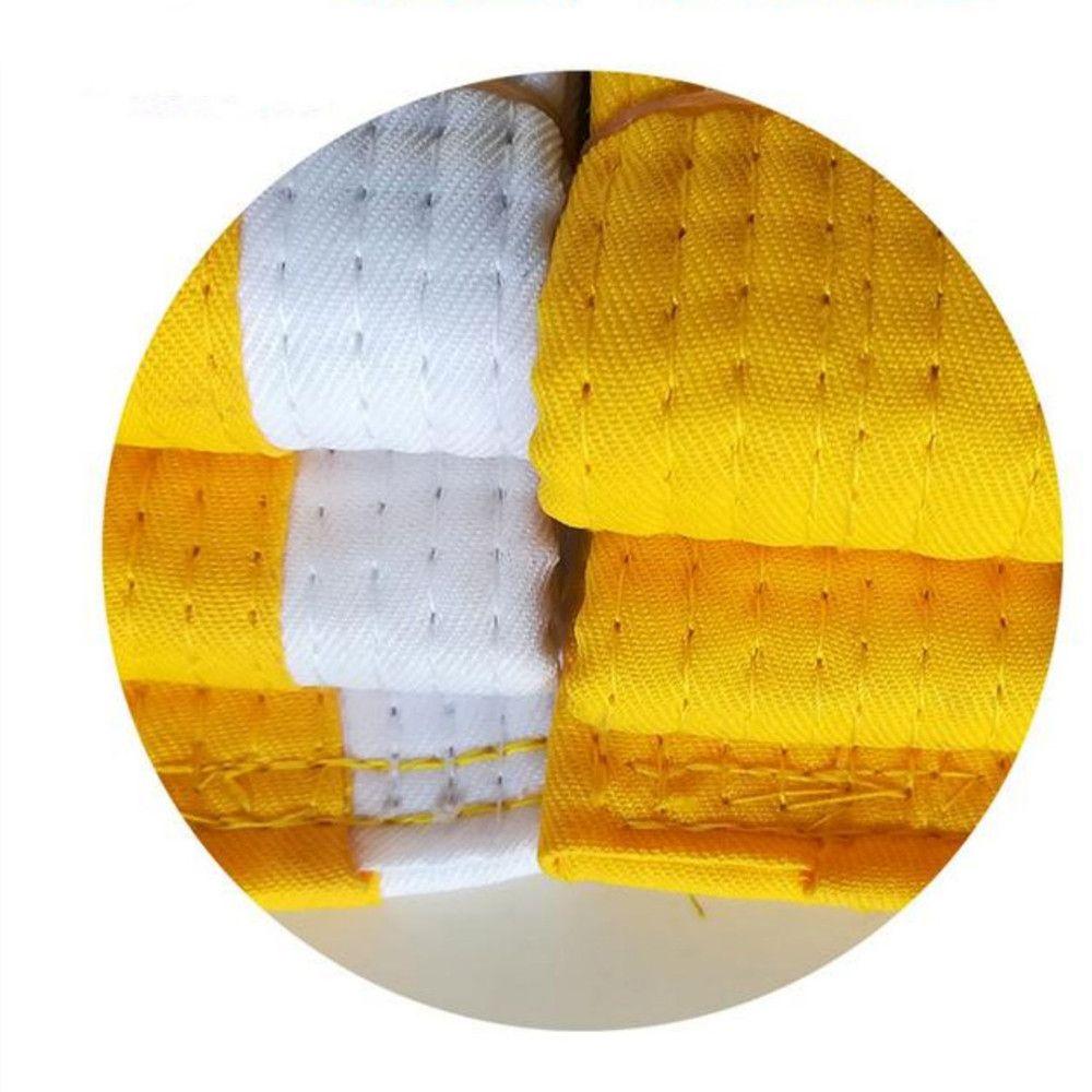 Double Wrap Children Gift Adults Kids Karate Judo Sports Belt Taekwondo Belt Martial Arts Stripe