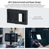 FEELWORLD F7 PLUS 7-дюймовый цифровой зеркальный фотоаппарат, полевой монитор, видеомонитор, сенсорная панель управления, вход HDMI 4K