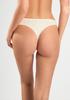 Figi damskie brazyliany z naturalnej bawełny organicznej Natural Cotton Ecru 1447 Sielei SIELEI 1447 FIGI BRAZYLIANY NATURAL COTTON ecru S