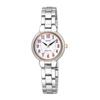 Women's KP1-012-13 ( Watch REGUNO Solar-Tech Bracelet Women's) Round Watch Silver Stainless