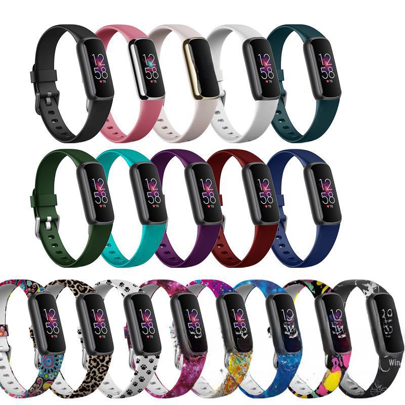 Compatible Silicone Strap for Fitbit Luxe Smart Bracelet