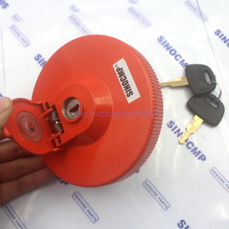 Aftermarket Locking Fuel Tank Cap EX200-2 EX120-2 Exterior Accessories Car Fuel Tank Cap Decoration
