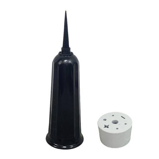 Кладбищенская ваза Yousheng, украшение для кладбища, подставка для цветов с цилиндрической вставкой с 7 отверстиями, многоразовая подставка для цветов на кладбище с колышком для фиксации