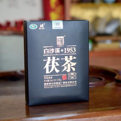 Чай Yupin Fuzhuan Fu * Anhua Baishaxi 1953 Royal Fu Cha Dark Tea Brick Tea 318г