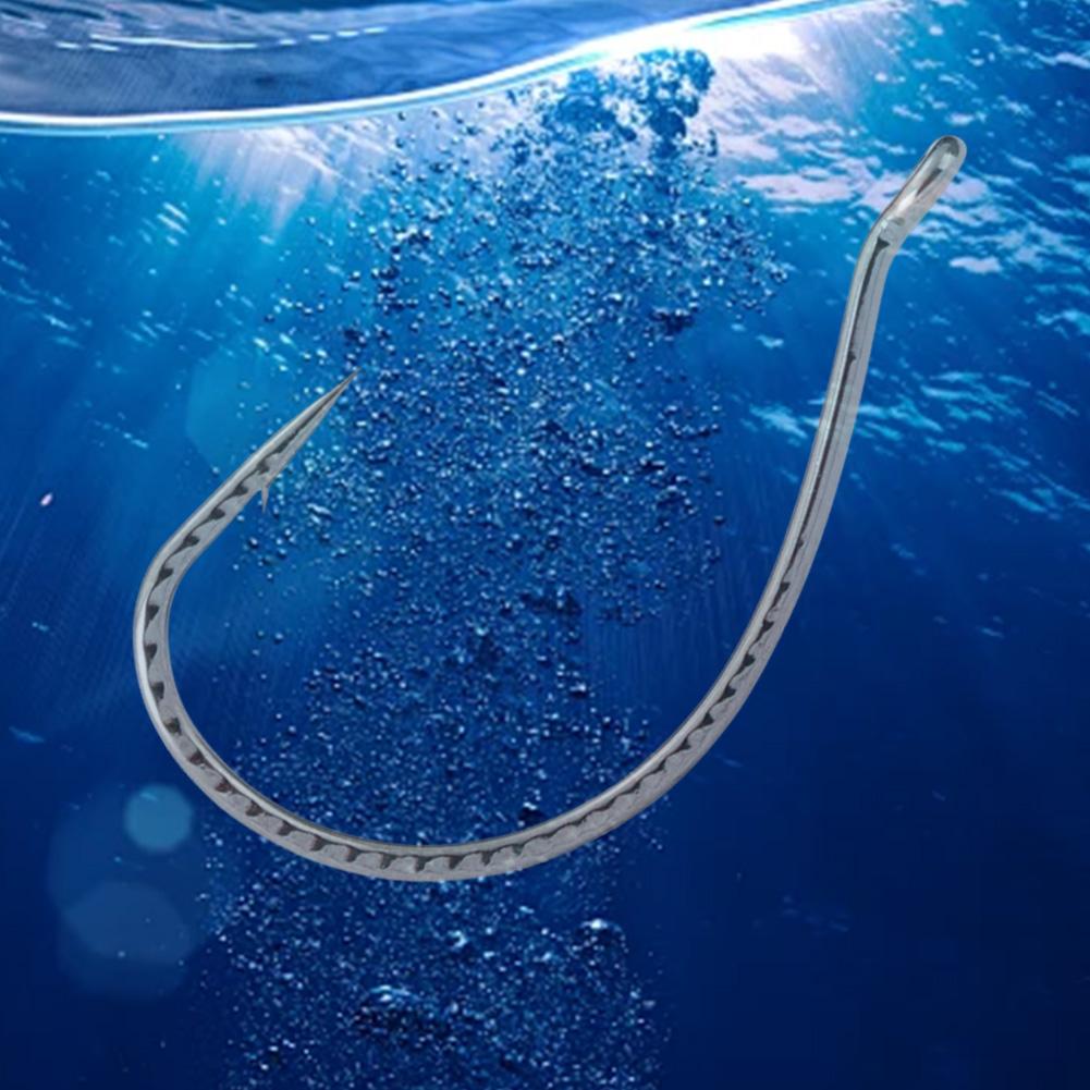 100 шт./Коробка Набор Рыболовных Крючков Высокоуглеродистая Сталь Жаловые Рыболовные Крючки Крючки для Пресноводной Морской Рыбалки Аксессуары