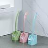 Long Double-sided Brush Decontamination Handle Toilet Tool Accessories