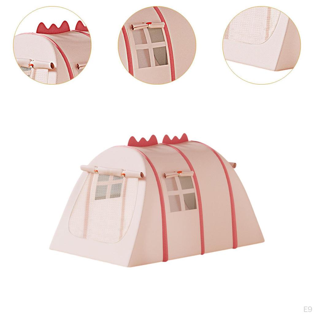 Children Play A Tent with Playhouse Outdoor Exterior Gift Window Transport Bag for Girls