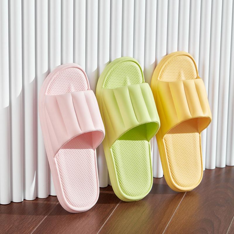 Женские летние тапочки, домашние тапочки для ванной, нескользящая мягкая подошва для отдыха, мужские удобные домашние тапочки для пар