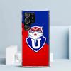 De Chile U-University Logo Soft Cover for Samsung Galaxy S25 Edge S26 S24 S23 Ultra Phone Case S22 S21 Plus S20 FE Print Pattern
