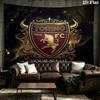 Custom Name Torino F.C.2 Printed Tapestry – Wall Hanging for Bedrooms, Dorms, and Home Decor