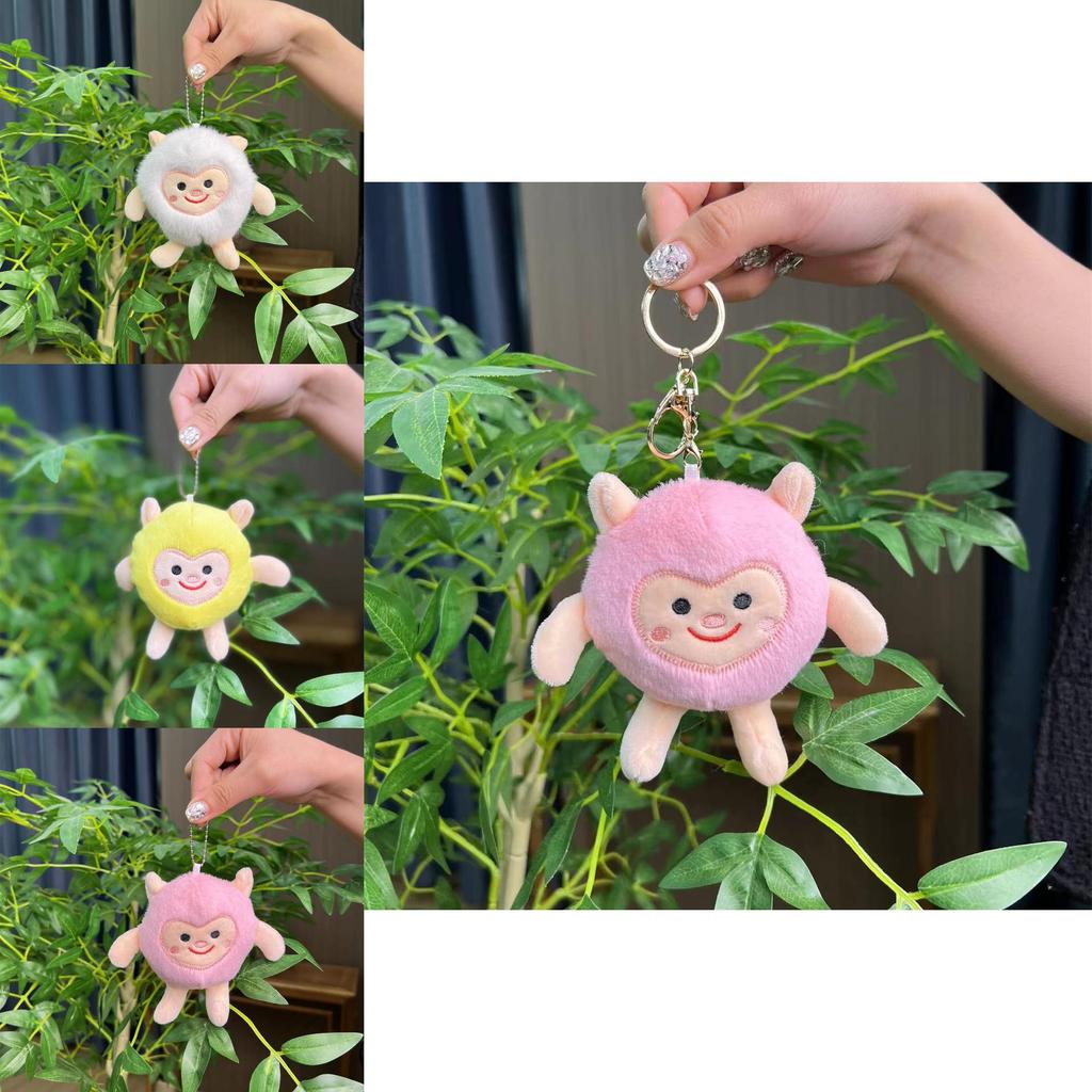 Delightful Plush Sheep Keychain Cute Lamb Doll Soft Toy For Children's Gifts