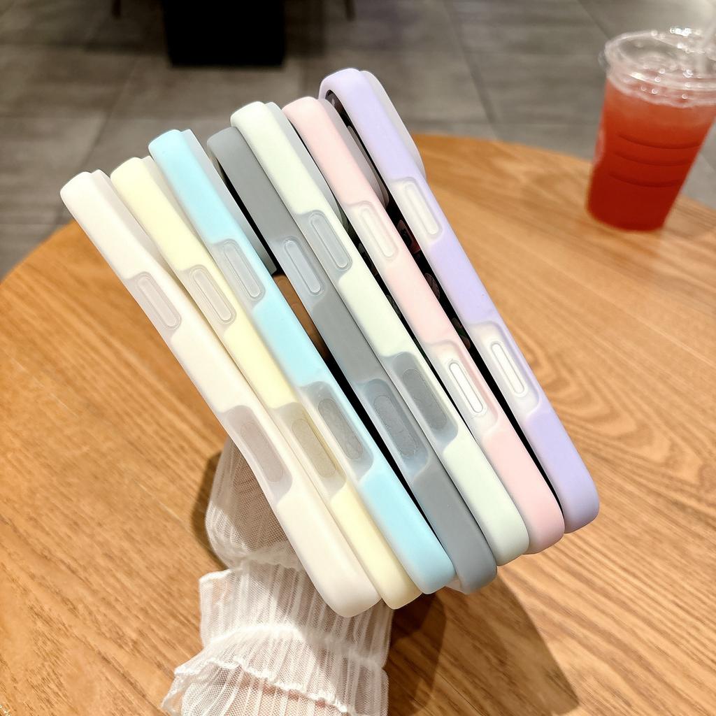 Подходит для iPhone17 желе жидкий силикон чехол для мобильного телефона кнопка для фото Apple 16 однотонный большое отверстие 15 защитный чехол