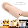 Кухонные прихватки-щипки Силиконовый протектор для пальцев Термостойкие Перчатки-держатели для воскоплава для депиляции (розовый)