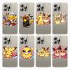 Чехол E-54 Pokemon Pikachu для iPhone 7 8 11 12 13 14 15 16 Pro Max Plus Mini Xiaomi Redmi A3 9A 9C 10A 10C 13C Note 9 11 Realme Narzo C30 C55