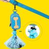 Pet Poop Bag Holder Waterproof Fabric Dog Poop Bag Dispenser Outdoor Walking Poop Bag Dispenser for Dog Training Running