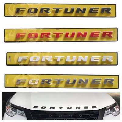 Автомобиль 3D Логотип Fortuner Наклейка ABS Эмблема на капот Накладка