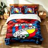 FC Viktoria Plzen  (1) 3pc set suitable for master bedrooms soft and comfortable an ideal gift for family and friends Includes one duvet cover and two