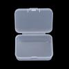 2Pcs Transparent Storage Box Square Small Items Case Packing Boxes Jewelry Beads Container Sundries Organizer Fishing Tools
