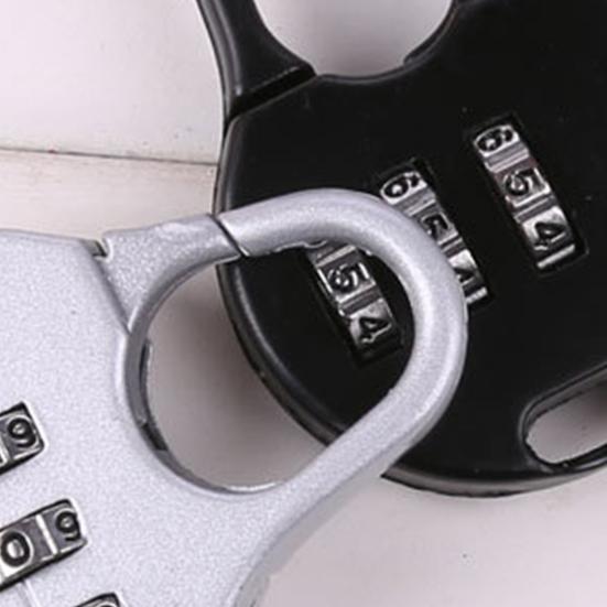 Цифровой кодовый замок, мультяшный быстрый сброс, мини-замок из цинкового сплава, дорожный замок, открытый