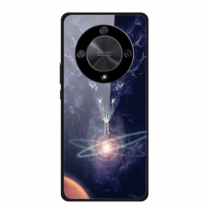 Чехол для Honor X9B X9A 5G Роскошный Закаленное Стекло Жесткая Задняя Крышка для Чехлов Телефона Honor X9A 5G Fundas Honor x 9B X9 B 5G X 9A X9 A
