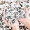 100-Sheet Retro Sticker Collection, Mixed Classic Motifs, Perfect for Laptop & Phone Case Decoration