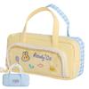 Embroidery Cartoon Pencil Case Creative Multi-layer Stationery Bag  Stationery Storage