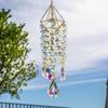 1pc Geometric Crystal Wind Chimes, Suncatchers, Home Hanging Decorations