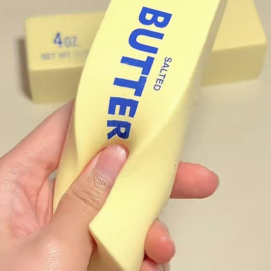 Игрушка-игрушка Squeeze Butter Stick Rising, реалистичный дизайн, экологичная, без запаха, многоразовая, мягкая игрушка для снятия стресса для детей и взрослых