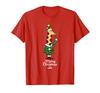 Jagariko Christmas Tree Giraffe Character Calbee Official Merchandise Christmas T-Shirt