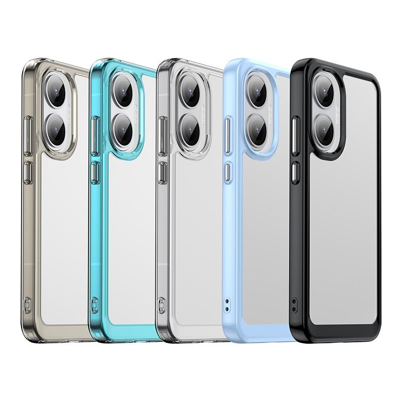 Для Redmi Turbo 4 Pro Прозрачный чехол Для Xiaomi Redmi Turbo 4 Pro Чехол Funda Coque Жесткий Полупрозрачный Мягкая рамка Задняя панель Бампер телефона