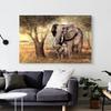 5D DIY Diamond Painting Animal Elephant Rhinestone Picture Full Diamond Embroidered Elephant Mosaic Art Furniture Decoration