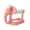Ange 3D Elephant Bracelet Teether, Pink, 1 Piece, Korean Baby Products