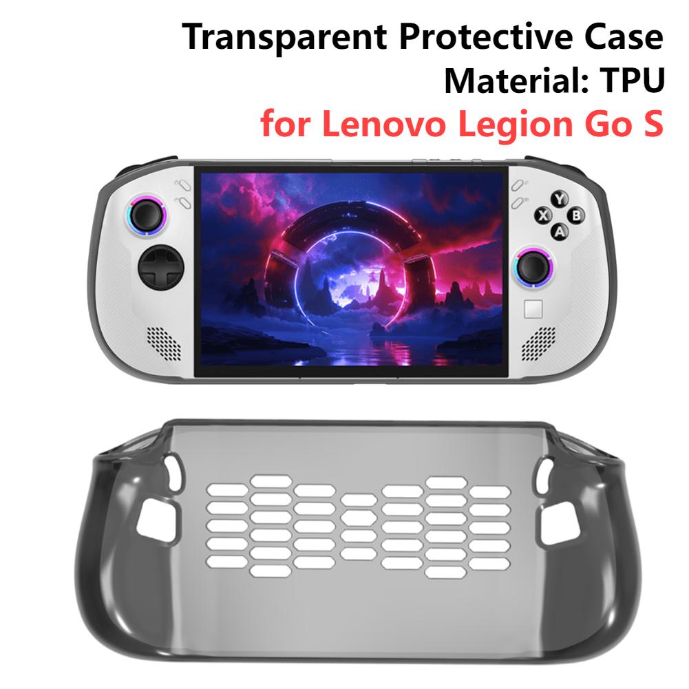 EVA Hard Portable Storage Bag / TPU Soft Protective Case for Lenovo Legion Go S Handheld Game Console Shockproof Carrying Case