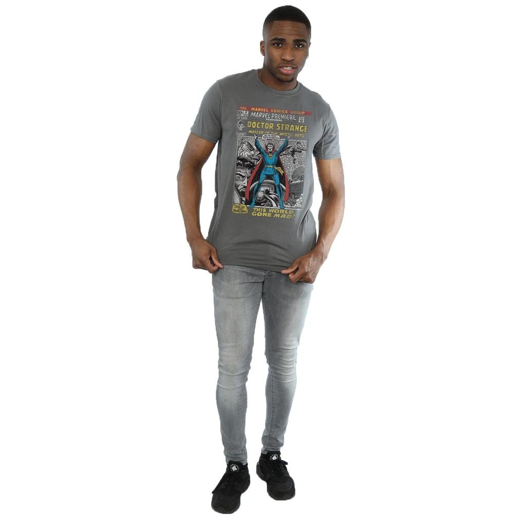 Marvel Mens Doctor Strange Comic Cover T-Shirt
