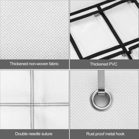 Classroom Hanging Organizer 36 Pocket with Number Stickers Cell Phone Stationery Storage Bag for Office Dorms Homes