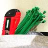 50 Pack Green 30cm Garden Nylon Self-Locking Plant Ties