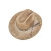 Fashionable Wool Top Hat French Distressed Jacquard Decoration Feathers Pure Wool Felt