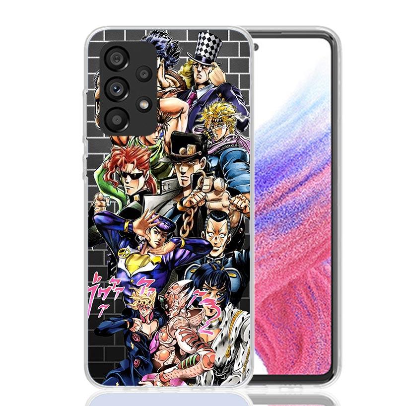 Чехол для телефона Anime JoJo's Bizarre Adventure для Samsung Galaxy A17 A16 A15 A14 A13 A56 A55 A54 A53 A36 A35 A34 A33 A26 A25 A24