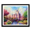 3D DIY Diamond Painting Cross Stitch Dream Castle Pattern Painting Diamond Embroidery Kids Gifts