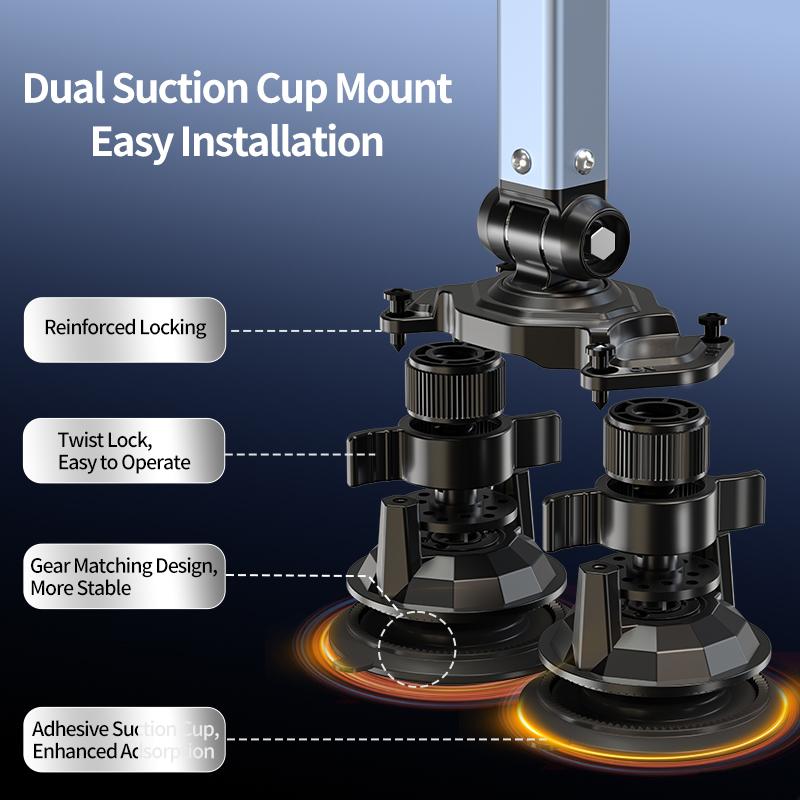 Aluminum Alloy Desktop Mount Microphone Stand Holder Mic Studio Holder Adjustable Microphone Boom Arm Microphone Holder