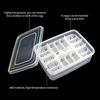 with Thermometer Reptile Hatch Box 16 Grids Crawler Incubation Case  Pet