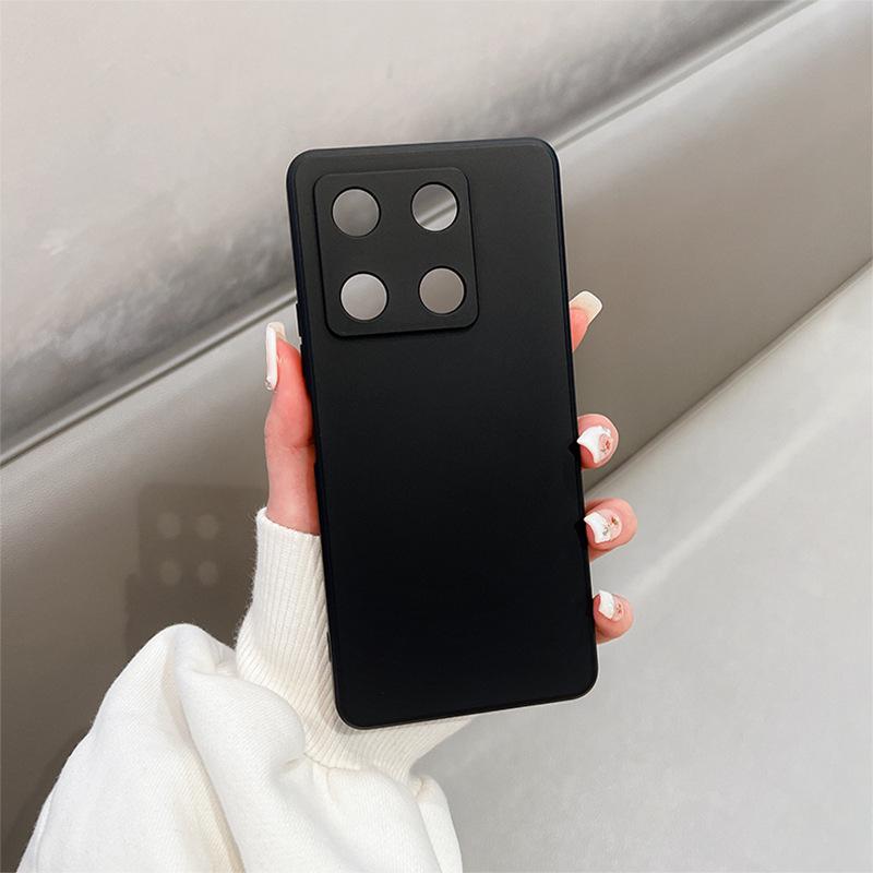 Жидкий силиконовый чехол Infinix Cube для телефонов Tecno и Itel