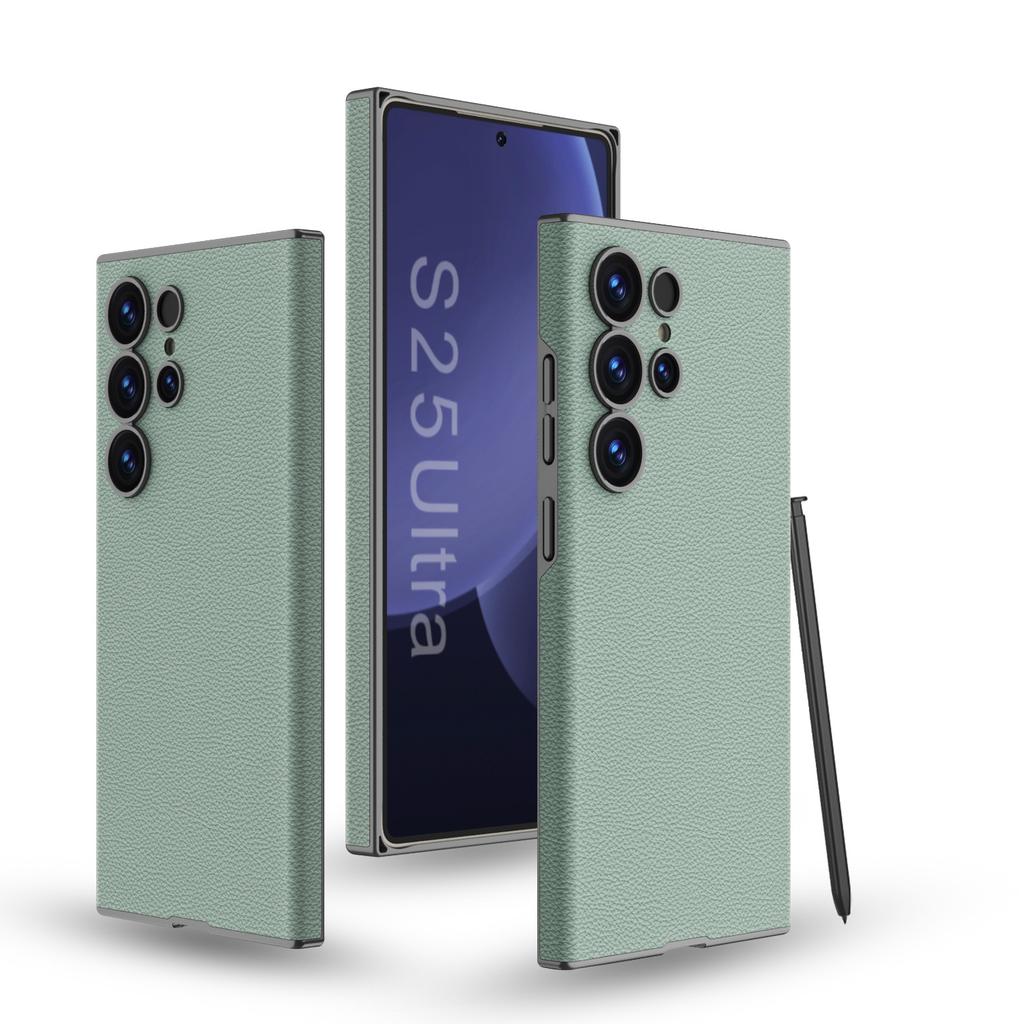 Подходит для чехла для мобильного телефона Samsung S25U S25u Кожа Сенсорная кожа Полный край Изогнутая оболочка Защита от падения Тонкий