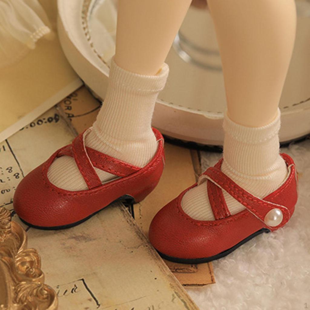 1/4 Женская фигурка обувь PU мода реалистичные прочные BJD кукольные аксессуары высокий каблук мини