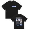Singer Aitana Cuarto Azul Tour 2025 Print T Shirt Unisex Women Hip Hop Fans Clothing Short Sleeve Tshirts Tops Pure Cotton Tshirt