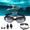 Waterproof Adjustable Anti Fog Swimming Goggles with Ear Plugs ZZ