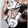 MMA Boxing Gloves Half-Finger Training Men Women Kids PU Leather Punching Bag Sparring