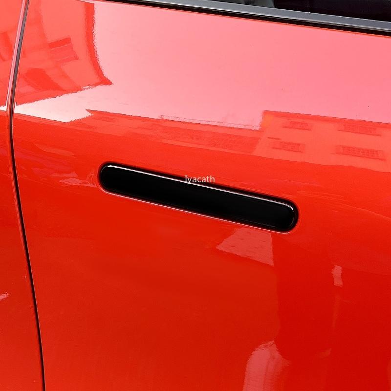 For XPeng G6  2024 2025 ABS carbonfiber Car Outside Door Handle Cover Trim Handle Protector Sticker Exterior Accessories