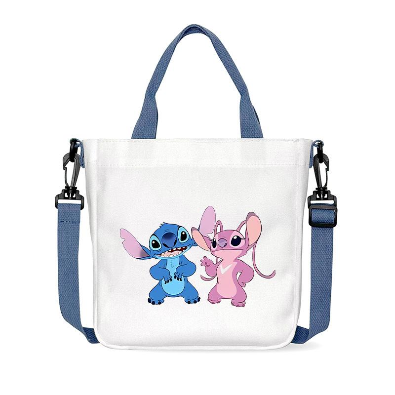 Anime Peripheral Cartoon Printed Student Shoulder Bag Women'S Oblique Span Handbag